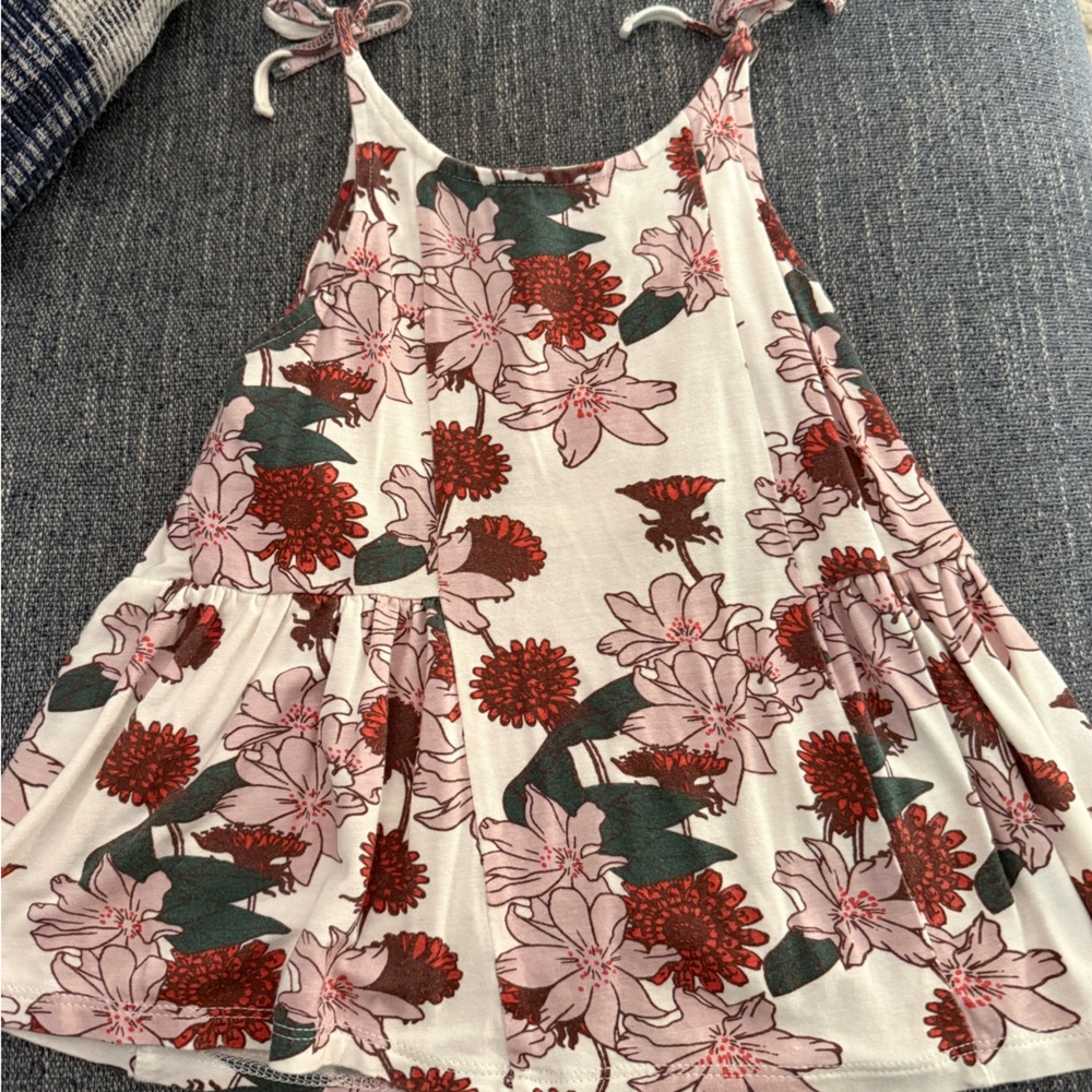 Kate Quinn Floral Tie-Strap Tank